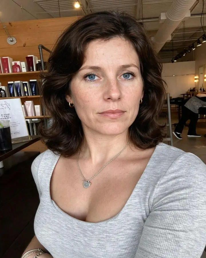 Illustrative portrait for the fictional Alison West profile